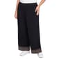 Plus Size Ruby Rd. New Neutrals Pull On Ribbed Slinky Pants - image 4