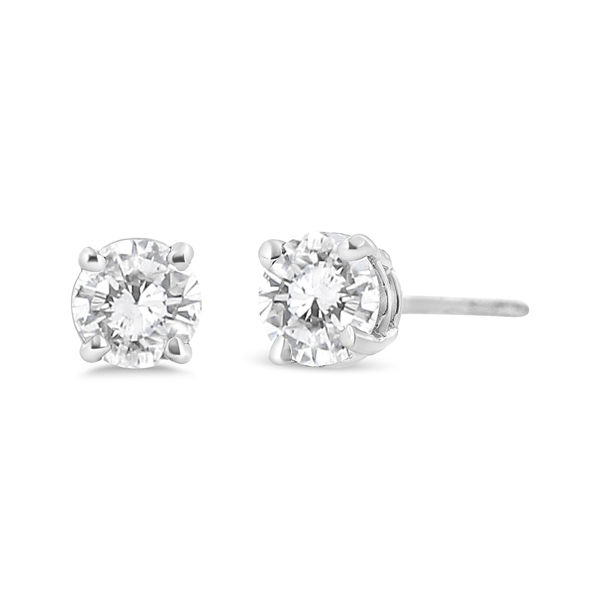 Haus of Brilliance 3/4ctw Lab Grown Diamond Classic Stud Earrings