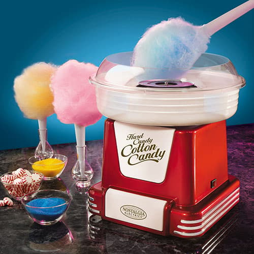 Nostalgia&#8482; Retro Series Cotton Candy Maker - Red