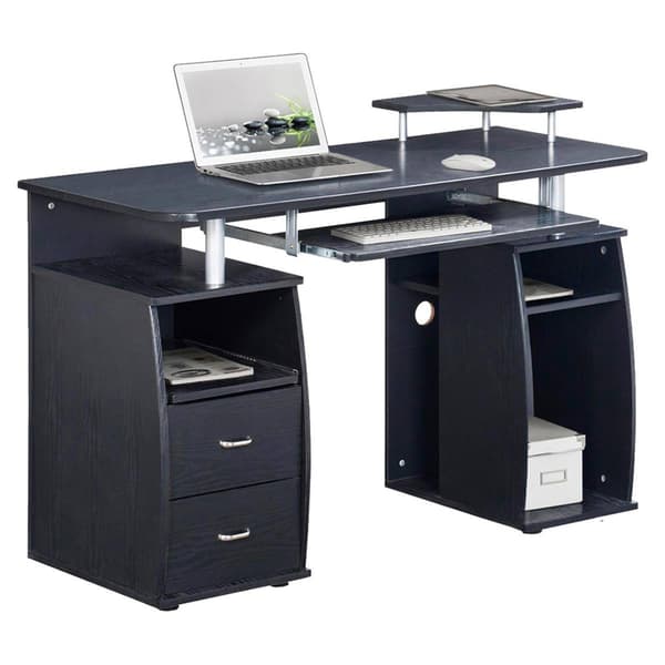 Techni Mobili Complete Computer Workstation Desk w/ Storage