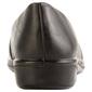 Womens Easy Street Evita Croc Loafers - Black Croc - image 3