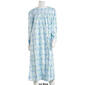 Petite Jasmine Rose Long Sleeve Floral Brushed Flannel Nightgown - image 3