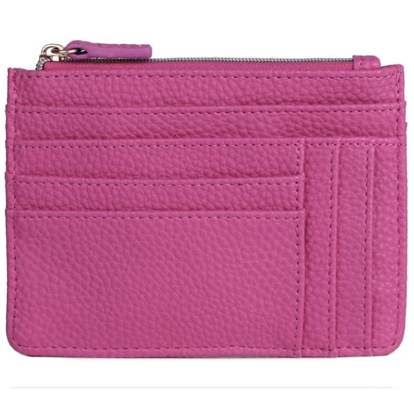 Womens Julia Buxton Pebble Textured Slot Coin Pouch
