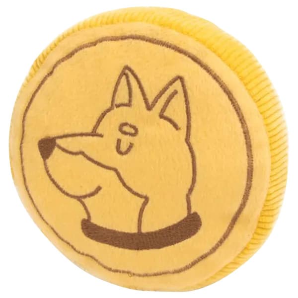 Zippy Paws Zippy Coin Dog Toy - image 