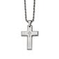 Mens Gentlemens Classics&#40;tm&#41; Cubic Zirconia Accented Cross Necklace - image 1