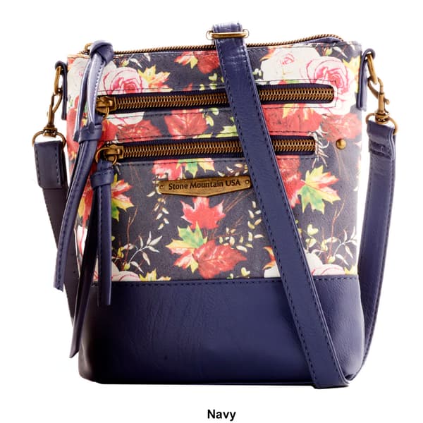 Stone Mountain Berkshire Floral N/S 3 Bagger Mini Bag Crossbody