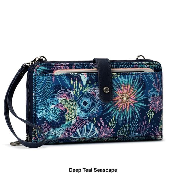 Womens Sakroots Smartphone Seascape Wristlet