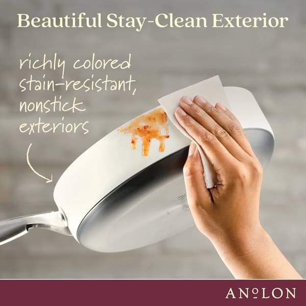 Anolon&#174; Achieve Hard Anodized Nonstick 3qt. Saut&#233; Pan