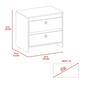 FM FURNITURE Moscow White Nightstand - image 7