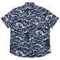 Young Mens VSTR Skull Waves Stretch Button Down Shirt - image 2