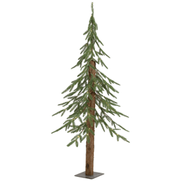 Northlight Real Touch™ 4ft. Pre-Lit Medium Alpine Christmas Tree