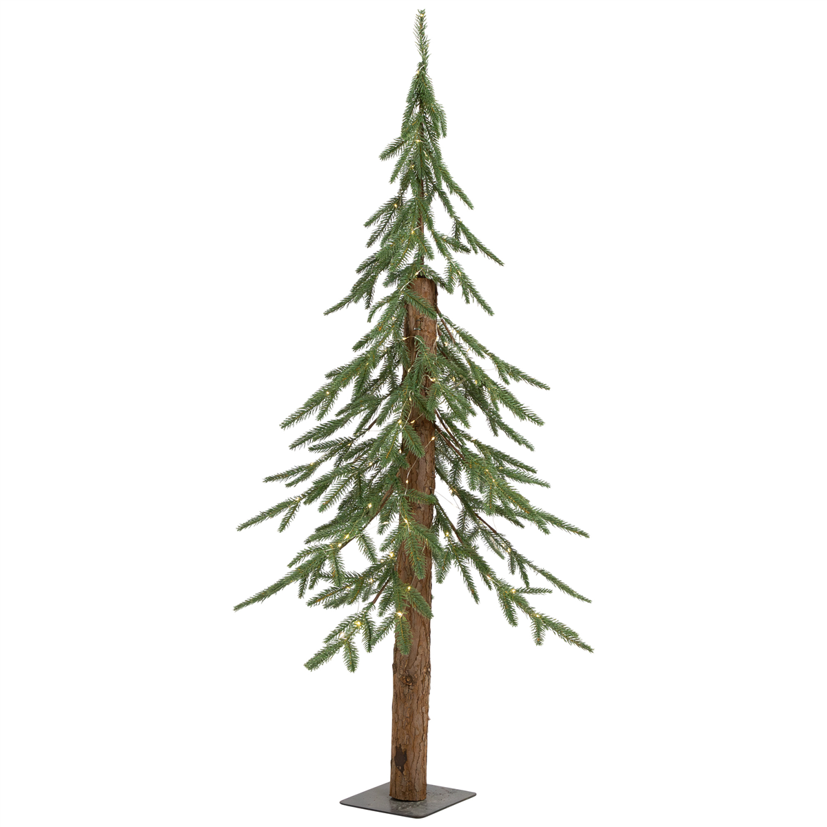 Northlight Real Touch™ 4ft. Pre-Lit Medium Alpine Christmas Tree