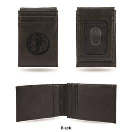 Mens NBA Dallas Mavericks Faux Leather Front Pocket Wallet