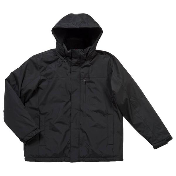 Mens Big &amp; Tall Hawke &amp; Co. Solid Midweight Coat - image 