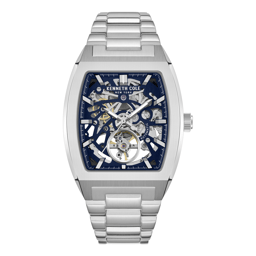 Mens Kenneth Cole New York(R) Automatic Silver Watch - KCWGY0077503