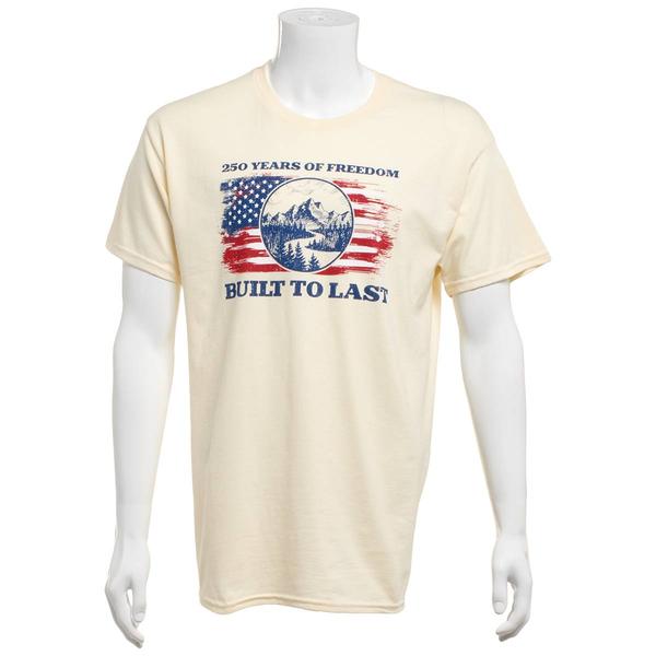 Mens Home of the Brave 250 Built to Last Graphic Tee - image 