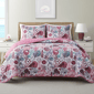VCNY Home Ivory Coast 3pc. Disperse Print Reversible Quilt Set - image 1