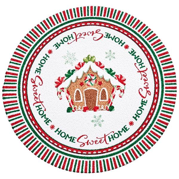 Kay Dee Sweet Gingerbread Braided Placemat - image 