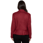 Petite Emaline Country Code Faux Suede Open Front Jacket - image 2
