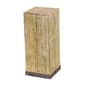 9th & Pike&#174; Brown Wood Rustic Pedestal Table - Set of 3 - image 3