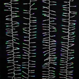 Kurt S. Adler 15.7ft. RGB LED Cluster Garland Christmas Lights