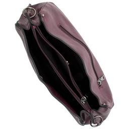 Sam & Hadley Triple Compartment Riveted Strap Crossbody