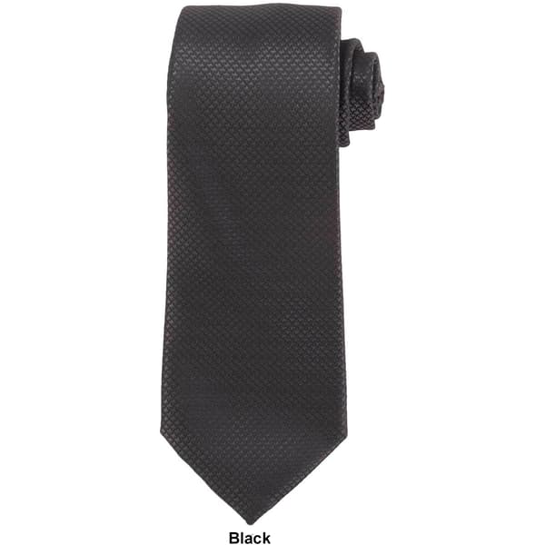 Mens John Henry&#174; Moor Houndstooth Solid Tie