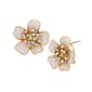 Betsey Johnson Flower Stud Earrings - image 1