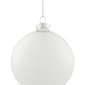 Northlight 4ct. Frosted Matte Glass Christmas Ornaments - image 3