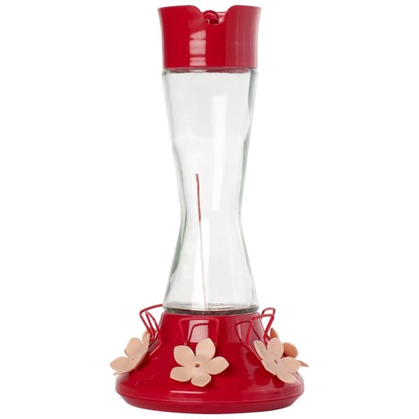 Perky-Pet Top-Fill Favored Pinch-Waist Glass Hummingbird Feeder - image 