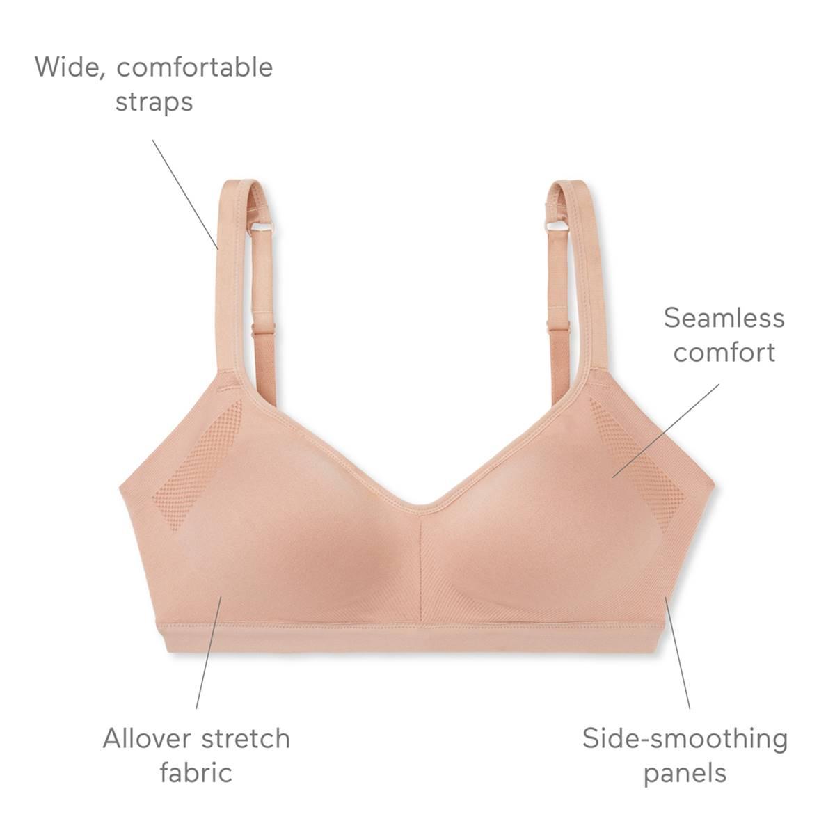 Womens Warner''s Easy Does It Contour Wire-Free Bra RM3911A