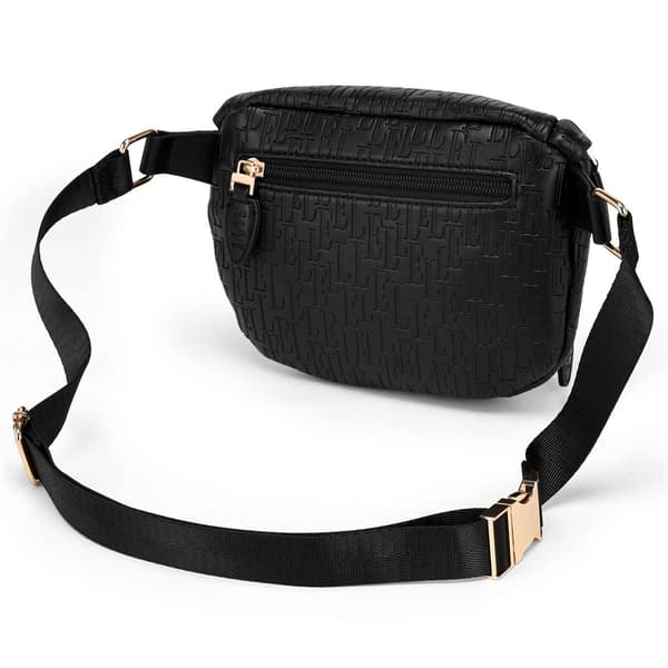 ELLE Wayfarer Vegan Leather Monogram Sling Bag