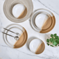 Sango Phoebe 12pc. Caramel Round Dinnerware Set - Service for 4 - image 4
