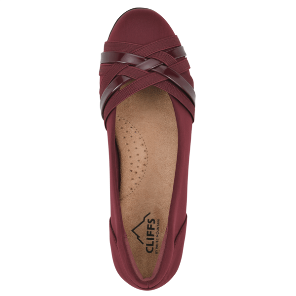 Womens Cliffs by White Mountain Chic Ballet Flats