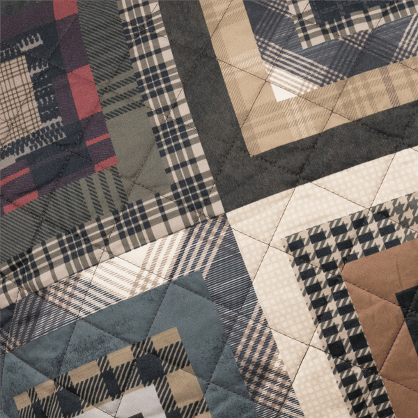 Donna Sharp Lodge Square Quilted Throw