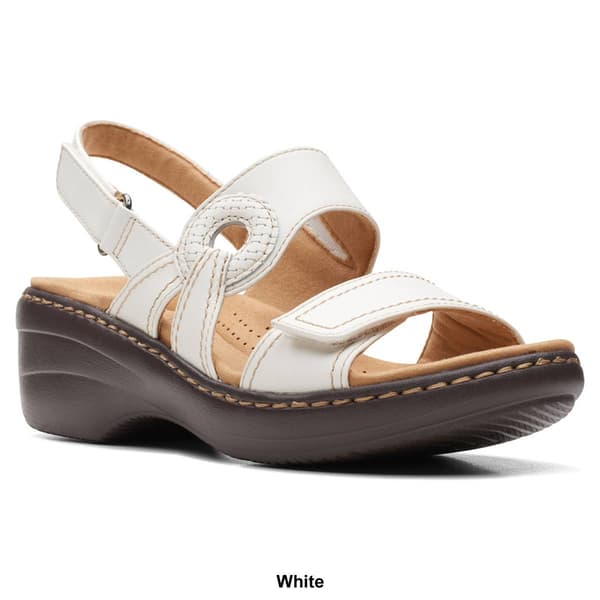 Womens Clarks® Collections Merliah Opal Strappy Sandals