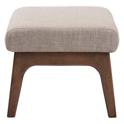 Baxton Studio Bianca Ottoman