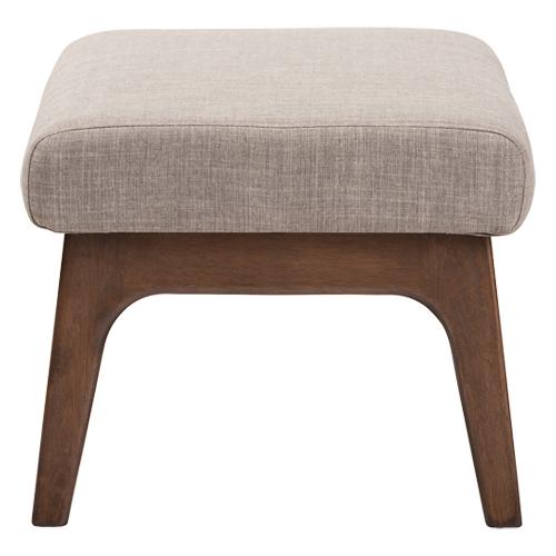 Baxton Studio Bianca Ottoman