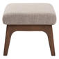 Baxton Studio Bianca Ottoman - image 5