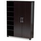 Baxton Studio Marine Entryway Shoe Storage Cabinet w/ Shelves - image 3