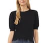 Womens Cece Short Sleeve Keyhole Back Sweater - image 3