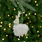 Northlight 8in. Plush Reindeer Christmas Ornament - image 1