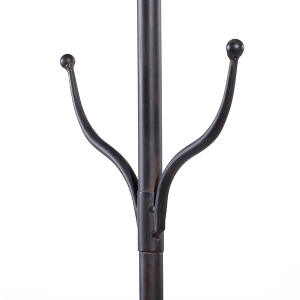 9th & Pike&#174; Black Wooden Clothes Rack