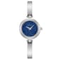 Womens Caravelle Blue Crystal Bangle Watch - 43L215 - image 1