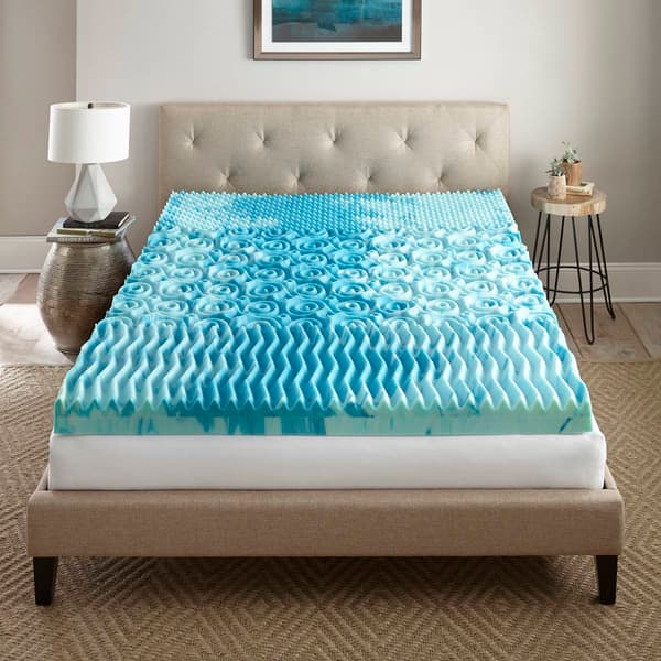 Henredon 4in. Gellux Memory Foam Mattress Topper