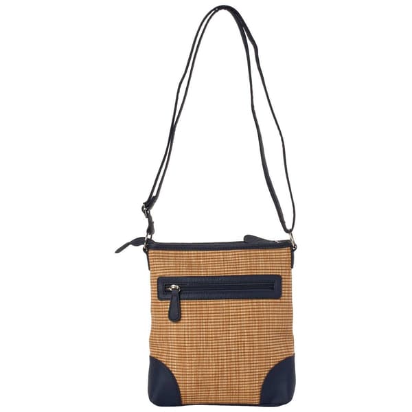 Stone Mountain Mariposa Blues Straw 4 Bagger Crossbody