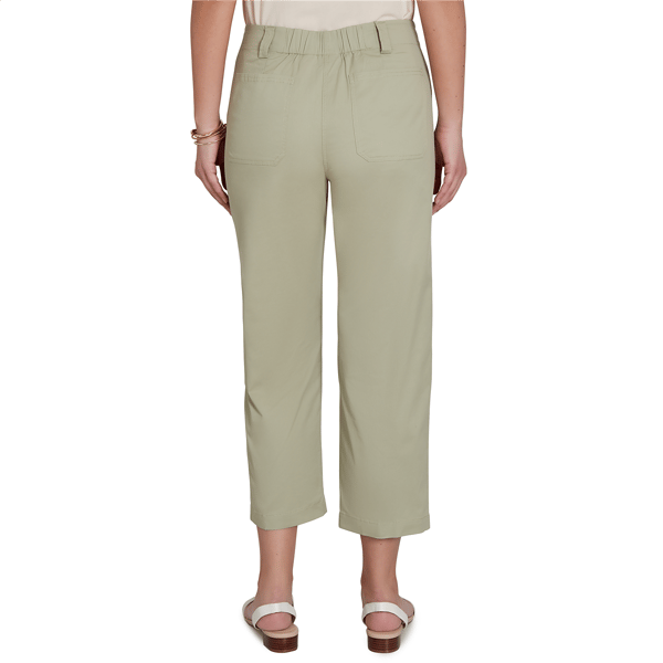 Petites Heart''s of Palm Bloom Service Solid Fine Twill Front Poc - image 