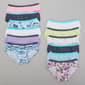 Girls Hanes&#40;R&#41; 12pk. Tagless&#40;R&#41; Fashion Cotton Hipster Underwear - image 1