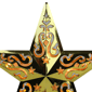 Northlight Lighted Star Cut-Out Design Christmas Tree Topper - image 4