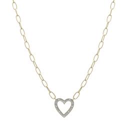 Diamond Classics(tm) 1/20ct Diamond Heart Necklace